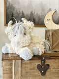 Ivory Highland Cow Plush