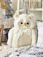 ClaraLoo Owl Plush - Ivory