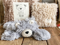 Little Bear Lovey - Grey Minky