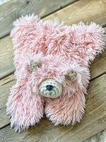 Little Bear Lovey - Pink Minky